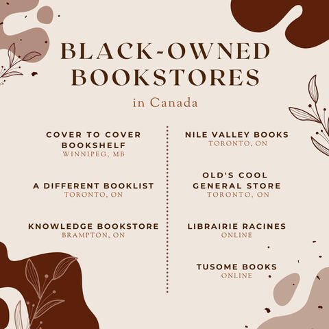 Black-owned Bookstores in Canada